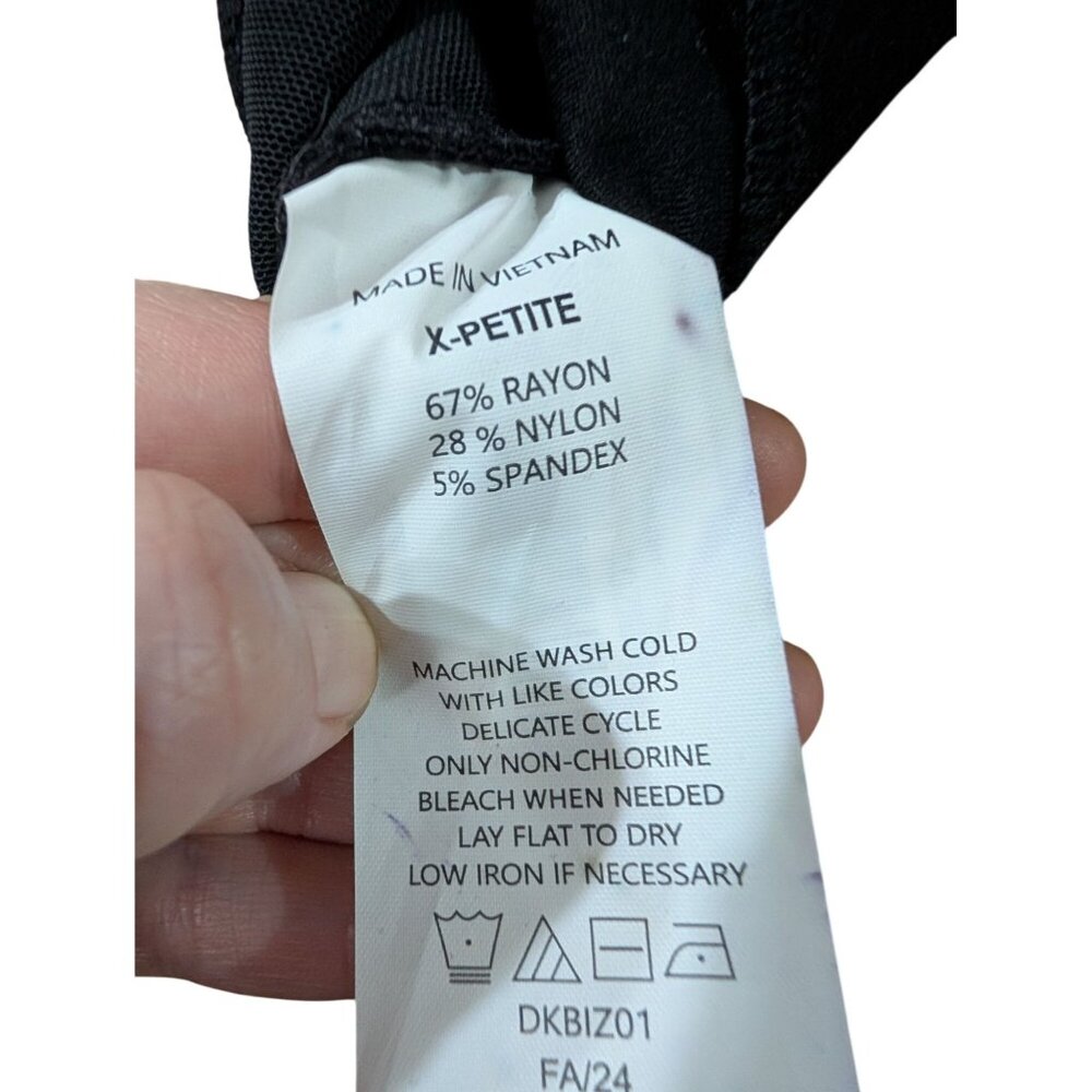 Quince Ultra Stretch Ponte Straight Leg 4 Pocket Pants X Petite Length NWT Size - Picture 4 of 4